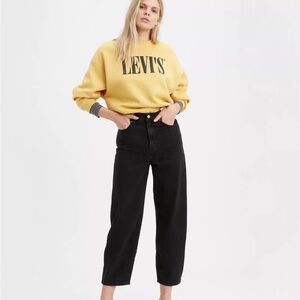 Levi’s Balloon Leg Denim size 27 Black